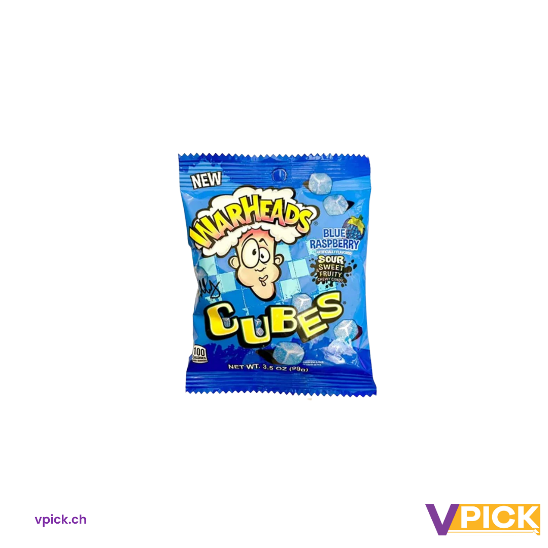 Warheads Cubes - Blue Raspberry 99g